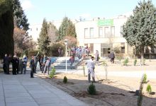 گزارش تصویری از آئیین درختکاری و تقدیر ازهمکاران فضای سبز دانشگاه